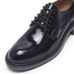 Carl Scarpa Plinio Black Patent Leather Loafers